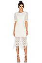 view 1 of 4 Fringe Midi Dress in White