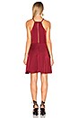view 3 of 3 ROBE MINI SANS MANCHES in Red