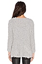 view 3 of 3 Boucle Knit Sweater in Grey