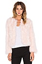 view 1 of 4 CHAQUETA AVESTRUZ in Baby Pink