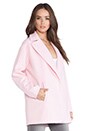 view 3 of 6 Oversized Coat in Baby Pink