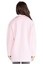 view 4 of 6 Oversized Coat in Baby Pink