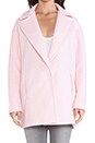 view 6 of 6 Oversized Coat in Baby Pink