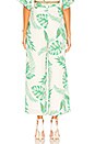 view 3 of 4 Printed Wide Leg Pant in Palms