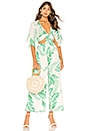 view 4 of 4 Printed Wide Leg Pant in Palms