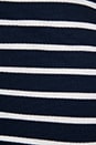 view 7 of 7 Striped Pencil Skirt in Navy