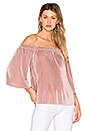 view 1 of 4 Off Shoulder Top in Blush Pink