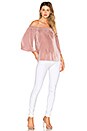view 4 of 4 Off Shoulder Top in Blush Pink