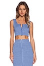 view 1 of 4 TOP CROPPED in Blue Violet