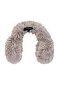 view 4 of 4 Faux Fur Earmuffs in Light Grey