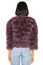 view 3 of 4 Feather Bolero Jacket in Lilac