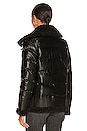 view 4 of 5 Faux Sherpa Moto Jacket in Black