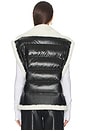 view 3 of 4 ЖИЛЕТ MOTO in Black & Ivory