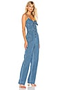view 2 of 3 Lucia Denim Jumpsuit in Medium Indigo