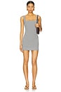 view 1 of 4 Drew Mini Dress in Black & White Gingham