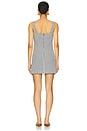 view 3 of 4 Drew Mini Dress in Black & White Gingham