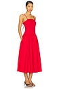 view 2 of 3 VESTIDO MARA in Cherry Red