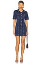 view 1 of 3 Denim Trucker Shift Dress in Lively