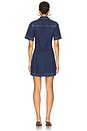 view 3 of 3 Denim Trucker Shift Dress in Lively