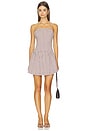 view 1 of 4 ROBE MARA in Macchiato Gingham