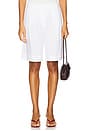 view 1 of 6 Brody Bermuda Short in White