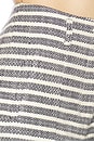 view 6 of 6 PANTALONES CORTOS SARTORIAL FRANKIE in Midnight & Ecru Stripes