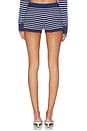 view 4 of 6 SHORT DANI in Royal Blue & Milk Stripes