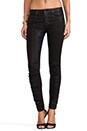 view 1 of 7 Ruched Ankle Skinny in Jet Black