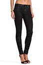 view 2 of 7 Ruched Ankle Skinny in Jet Black