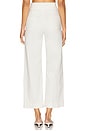 view 4 of 6 Ellia Wide Leg Ankle in Milk