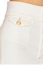 view 6 of 6 Ellia Wide Leg Ankle in Milk