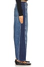 view 3 of 6 Bowie Two Tone Horseshoe Jeans in Refreshing