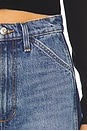 view 6 of 6 Bowie Two Tone Horseshoe Jeans in Refreshing