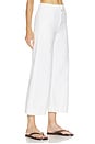 view 2 of 6 The Clean Denim Trouser Ankle Jeans in White