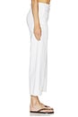 view 3 of 6 The Clean Denim Trouser Ankle Jeans in White