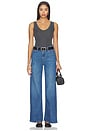 view 5 of 6 The Mia High Rise Wide Leg Petite Jeans in Fortunate