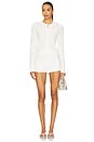 view 4 of 5 Pointelle Dani Cardigan in White