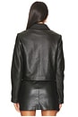 view 4 of 5 Maren Leather Jacket in Black