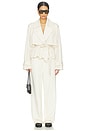 view 4 of 4 MANTEAU LIZ in Ecru