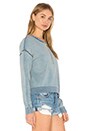 view 2 of 4 Luna Sweatshirt in Light Wash