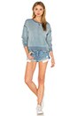 view 4 of 4 Luna Sweatshirt in Light Wash