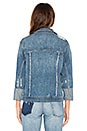 view 4 of 6 The Belize Denim Jacket in Distressed Medium Blue