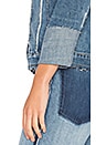 view 6 of 6 The Belize Denim Jacket in Distressed Medium Blue