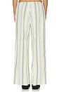 view 4 of 6 The Brynn Pants in Azure Multi Stripe