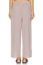 view 4 of 6 The Brynn Ankle Pants in Macchiato Gingham