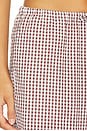 view 6 of 6 The Brynn Ankle Pants in Macchiato Gingham