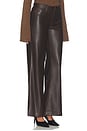 view 2 of 6 PANTALON LOU LOU in Dark Chocolate