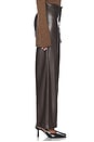 view 4 of 6 PANTALON LOU LOU in Dark Chocolate