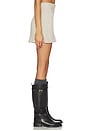 view 3 of 6 The Lennon Sweater Mini Skirt in Stone Marl