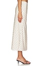 view 3 of 6 FALDA MIDI INES in Ecru Polka Dot